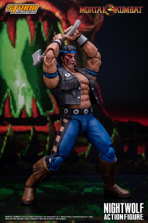 Storm Collectibles モータルコンバット ナイトウルフ Mortal Kombat Nightwolf 1/12 Scale BBTS Exclusive Action Figure