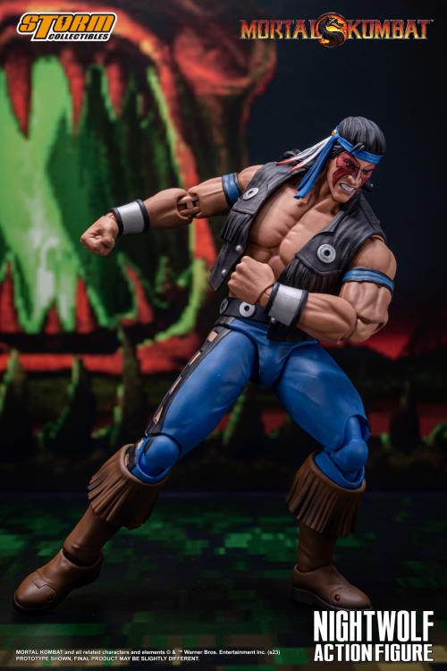 Mortal Kombat Nightwolf 1/12 Scale BBTS Exclusive Action Figure
