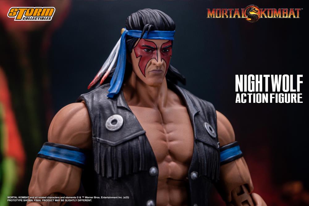 Mortal Kombat Nightwolf 1/12 Scale BBTS Exclusive Action Figure Gallery Image 16