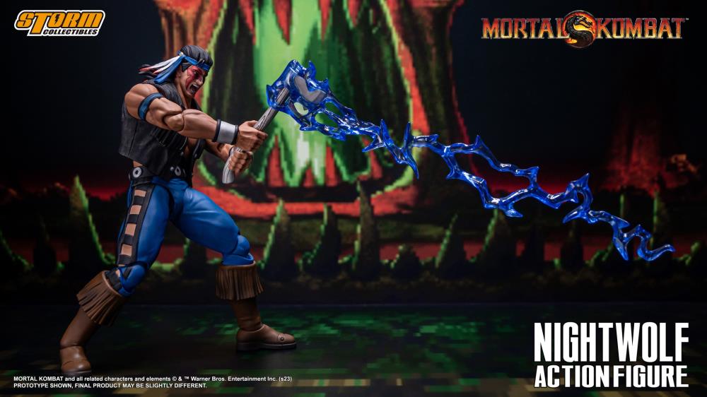 Mortal Kombat Nightwolf 1/12 Scale BBTS Exclusive Action Figure