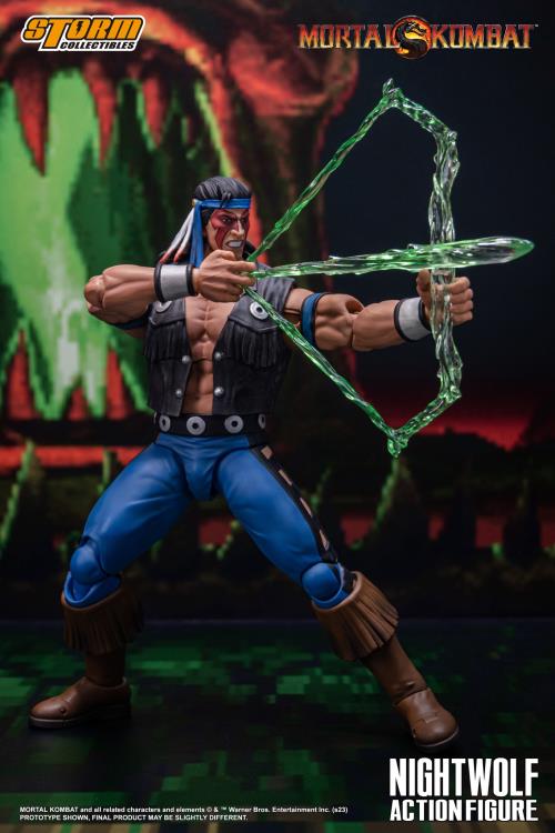 Mortal Kombat Nightwolf 1/12 Scale BBTS Exclusive Action Figure Gallery Image 12