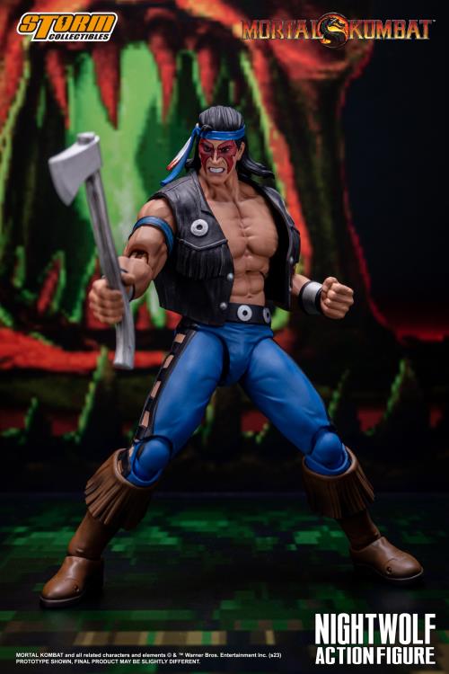 Mortal Kombat Nightwolf 1/12 Scale BBTS Exclusive Action Figure Gallery Image 3
