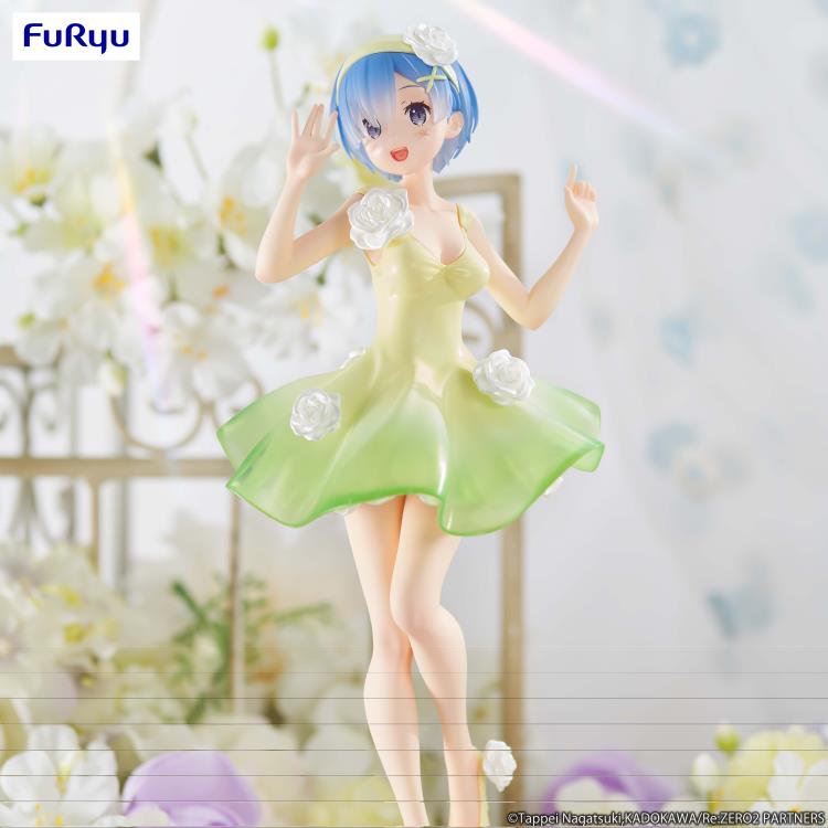 Re:Zero Starting Life in Another World Trio-Try-iT Rem (Flower Dress Ver.) Figure Gallery Image 5