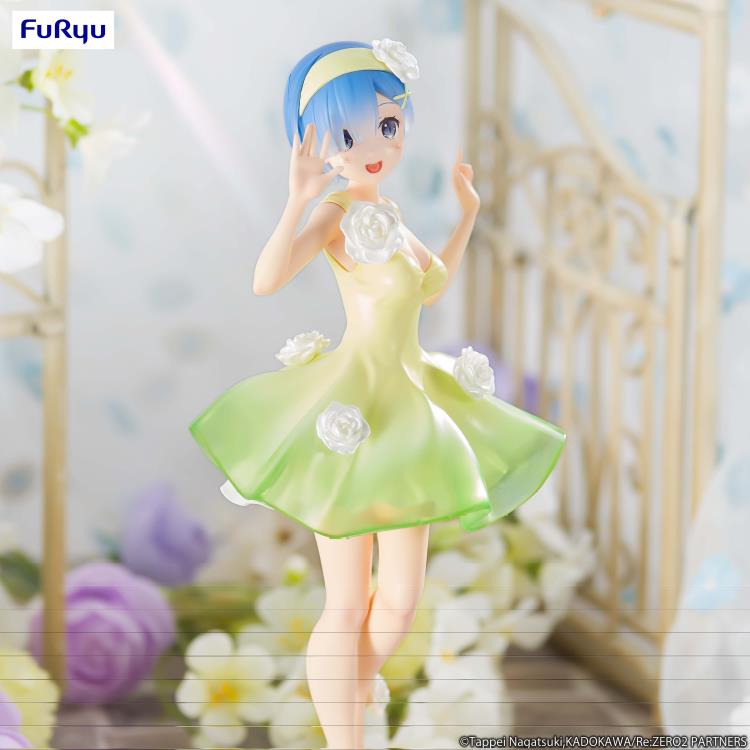 Re:Zero Starting Life in Another World Trio-Try-iT Rem (Flower Dress Ver.) Figure Gallery Image 6