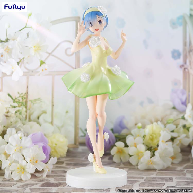 Re:Zero Starting Life in Another World Trio-Try-iT Rem (Flower Dress Ver.) Figure Gallery Image 3