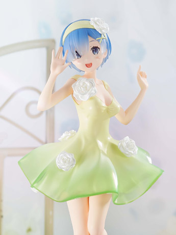 Re:Zero Starting Life in Another World Trio-Try-iT Rem (Flower Dress Ver.) Figure Gallery Image 2