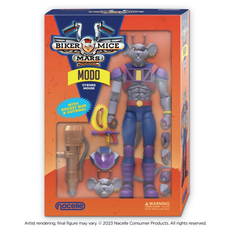 Biker Mice From Mars Modo Action Figure Gallery Image 5