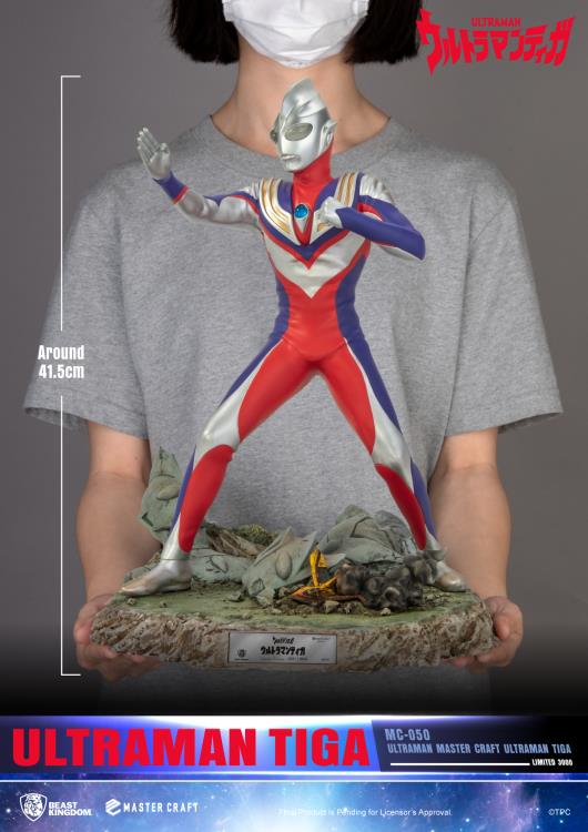 Ultraman Master Craft MC-050 Ultraman Tiga Limited Edition Statue Gallery Image 10