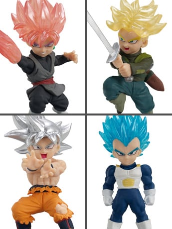 Dragon Ball Super Adverge Set Vol. 5 Boxed Set of 4 Figures Gallery Image 2