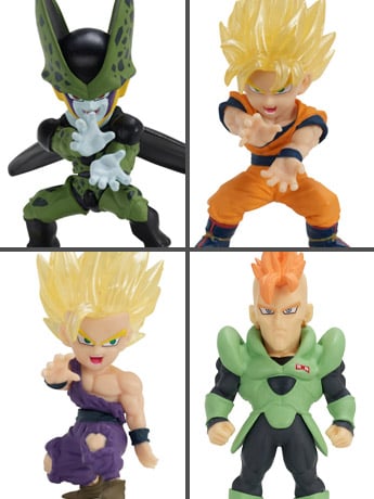 Dragon Ball Super Adverge Set Vol. 6 Boxed Set of 4 Figures Gallery Image 2