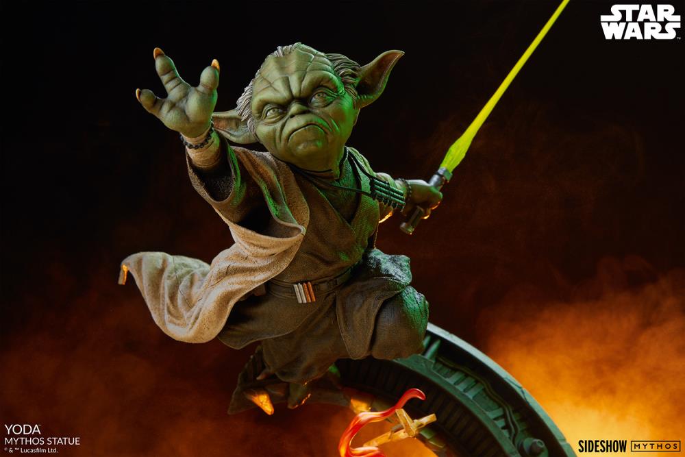 Star Wars Mythos Collection Yoda Statue Gallery Image 4