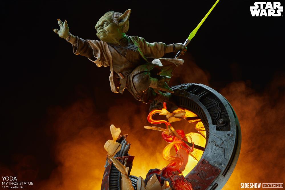 Star Wars Mythos Collection Yoda Statue Gallery Image 5