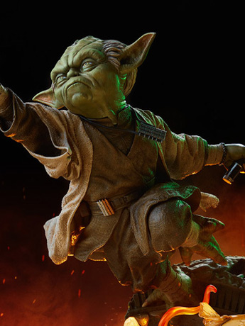 Star Wars Mythos Collection Yoda Statue Gallery Image 2