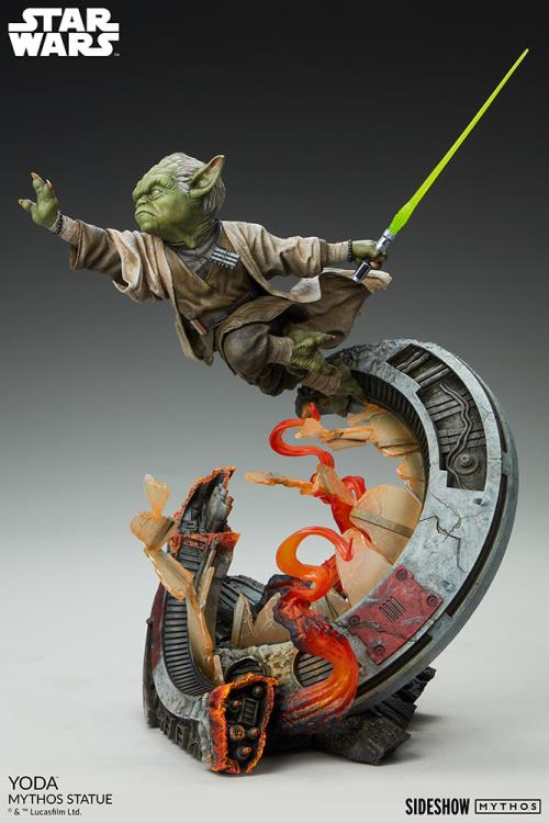 Star Wars Mythos Collection Yoda Statue Gallery Image 9