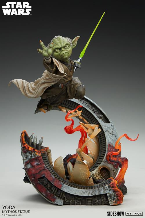 Star Wars Mythos Collection Yoda Statue Gallery Image 7