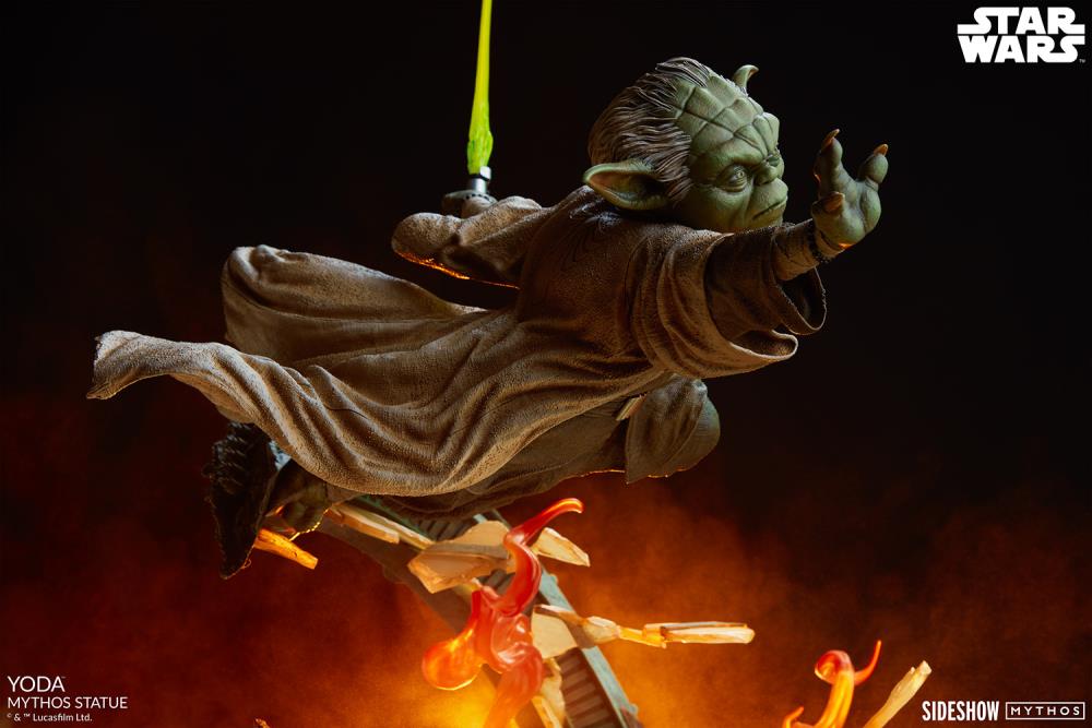 Star Wars Mythos Collection Yoda Statue Gallery Image 6