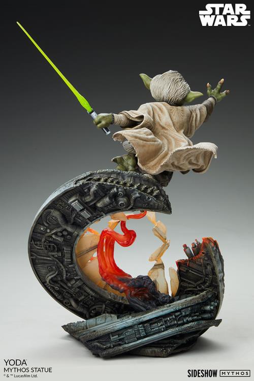 Star Wars Mythos Collection Yoda Statue Gallery Image 10