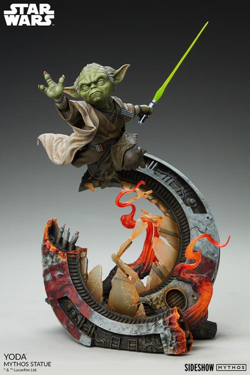 Star Wars Mythos Collection Yoda Statue Gallery Image 8