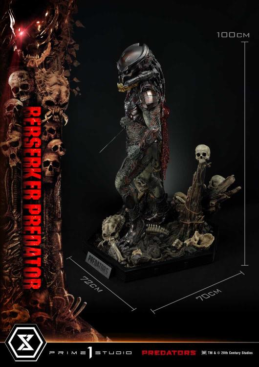 Predators Museum Masterline Berserker Predator (Deluxe Ver.) 1/3 Scale Statue (With Bonus) Gallery Image 7