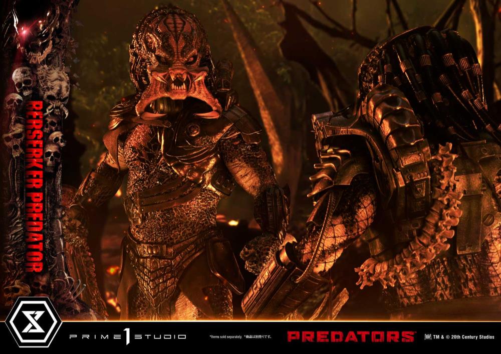 Predators Museum Masterline Berserker Predator (Deluxe Ver.) 1/3 Scale Statue (With Bonus) Gallery Image 110