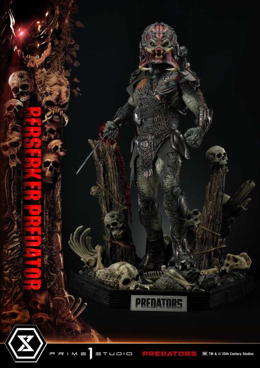 Predators Museum Masterline Berserker Predator (Deluxe Ver.) 1/3 Scale Statue (With Bonus) Gallery Image 4