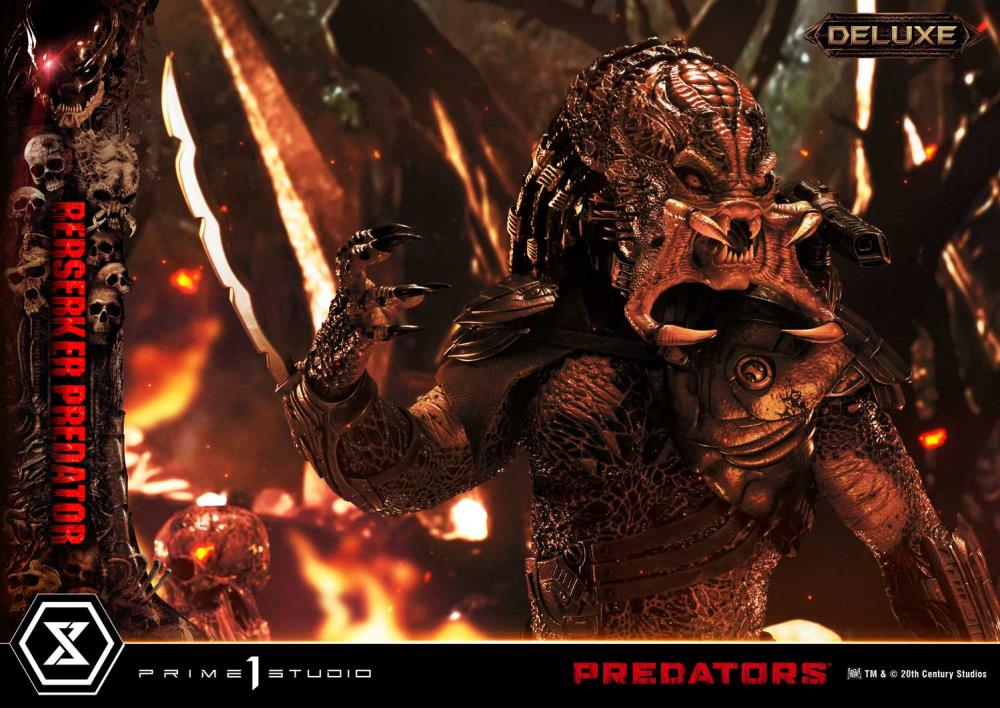 Predators Museum Masterline Berserker Predator (Deluxe Ver.) 1/3 Scale Statue (With Bonus) Gallery Image 90