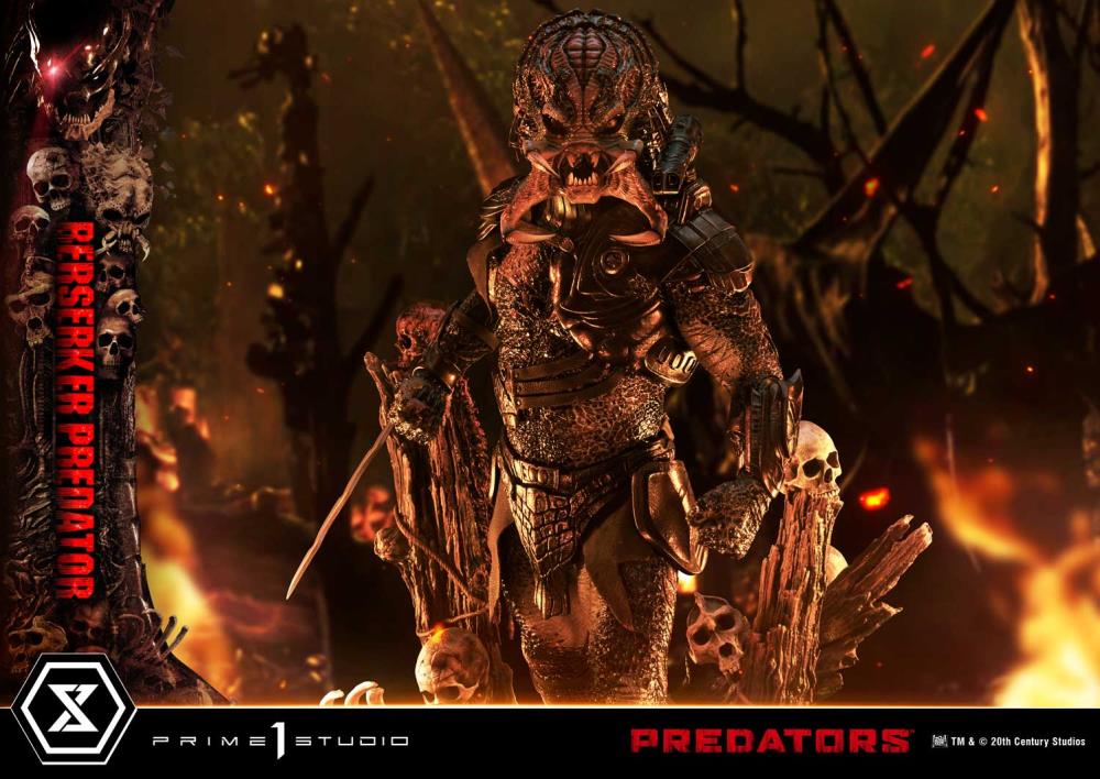 Predators Museum Masterline Berserker Predator (Deluxe Ver.) 1/3 Scale Statue (With Bonus) Gallery Image 89