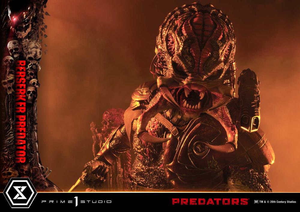 Predators Museum Masterline Berserker Predator (Deluxe Ver.) 1/3 Scale Statue (With Bonus) Gallery Image 83