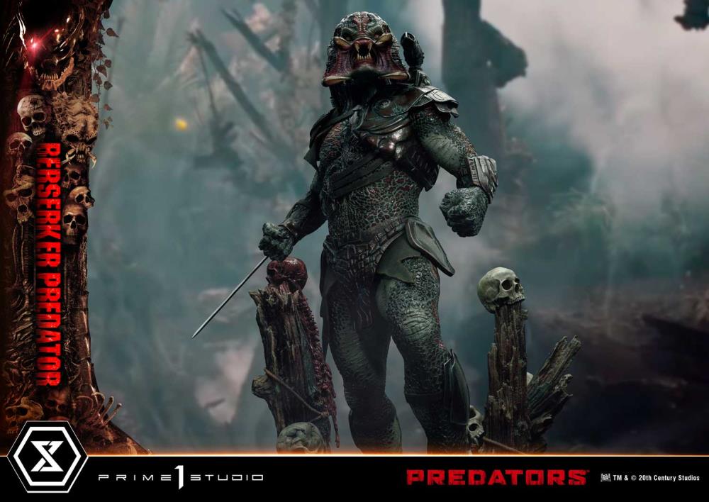 Predators Museum Masterline Berserker Predator (Deluxe Ver.) 1/3 Scale Statue (With Bonus) Gallery Image 123