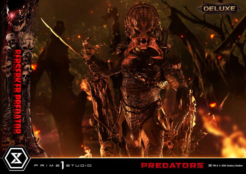 Predators Museum Masterline Berserker Predator (Deluxe Ver.) 1/3 Scale Statue (With Bonus) Gallery Image 77