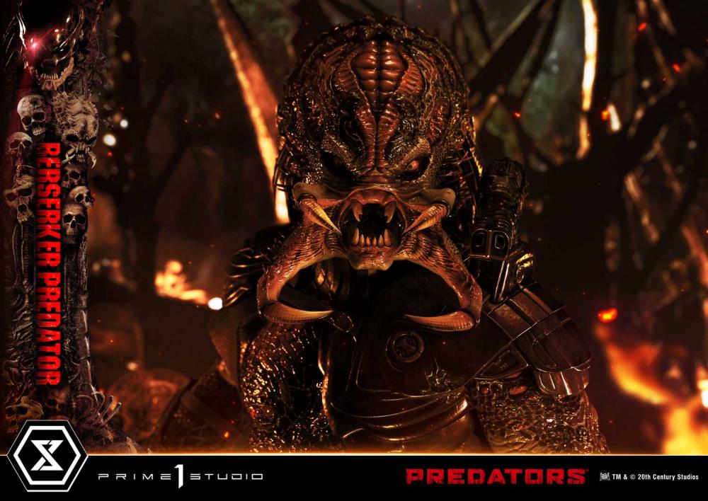 Predators Museum Masterline Berserker Predator (Deluxe Ver.) 1/3 Scale Statue (With Bonus) Gallery Image 82