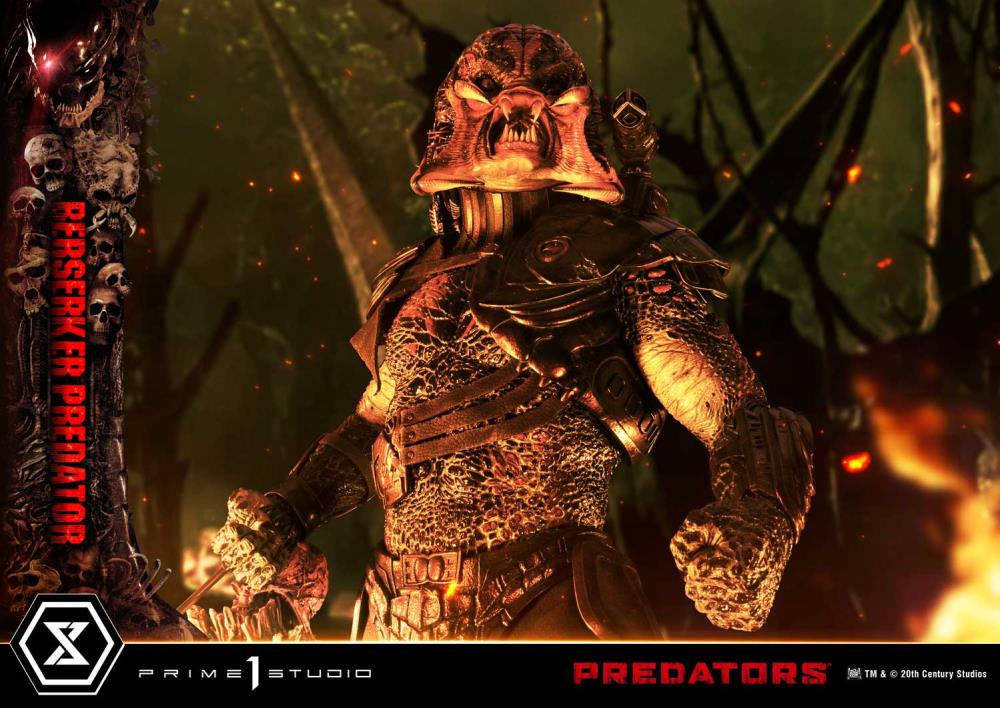 Predators Museum Masterline Berserker Predator (Deluxe Ver.) 1/3 Scale Statue (With Bonus) Gallery Image 80