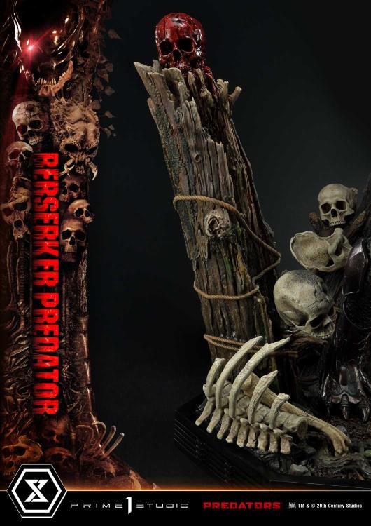 Predators Museum Masterline Berserker Predator (Deluxe Ver.) 1/3 Scale Statue (With Bonus) Gallery Image 54