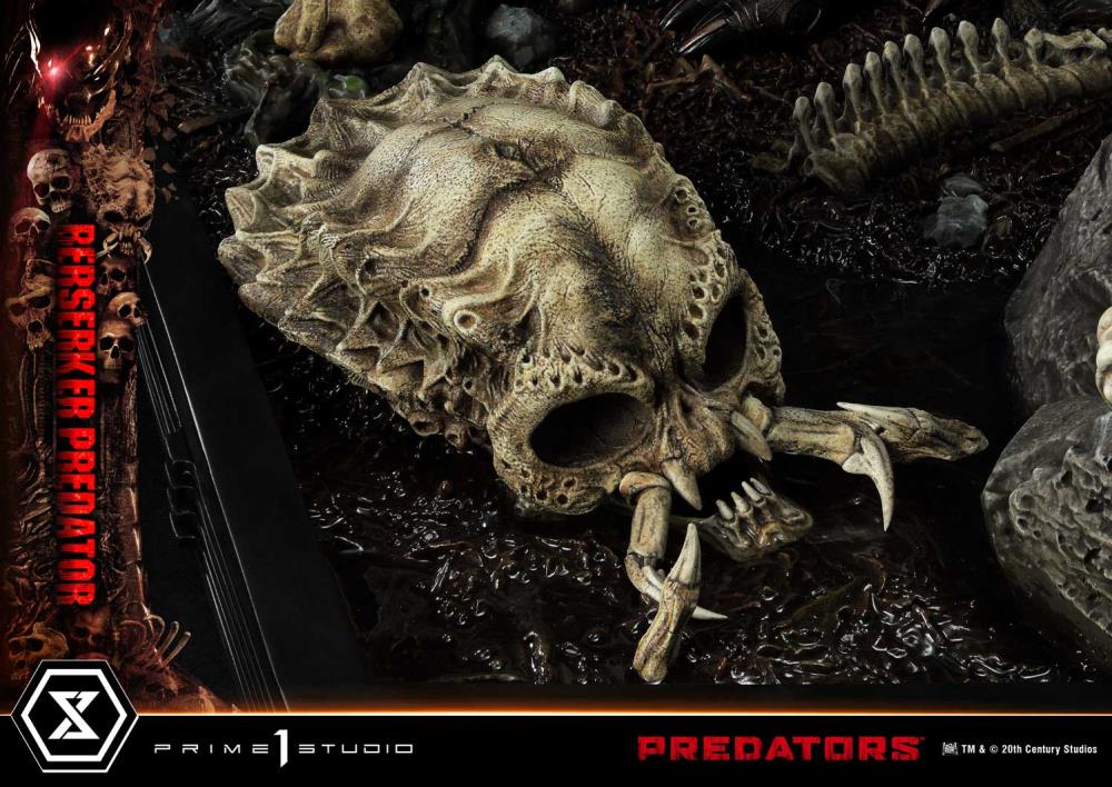 Predators Museum Masterline Berserker Predator (Deluxe Ver.) 1/3 Scale Statue (With Bonus) Gallery Image 25