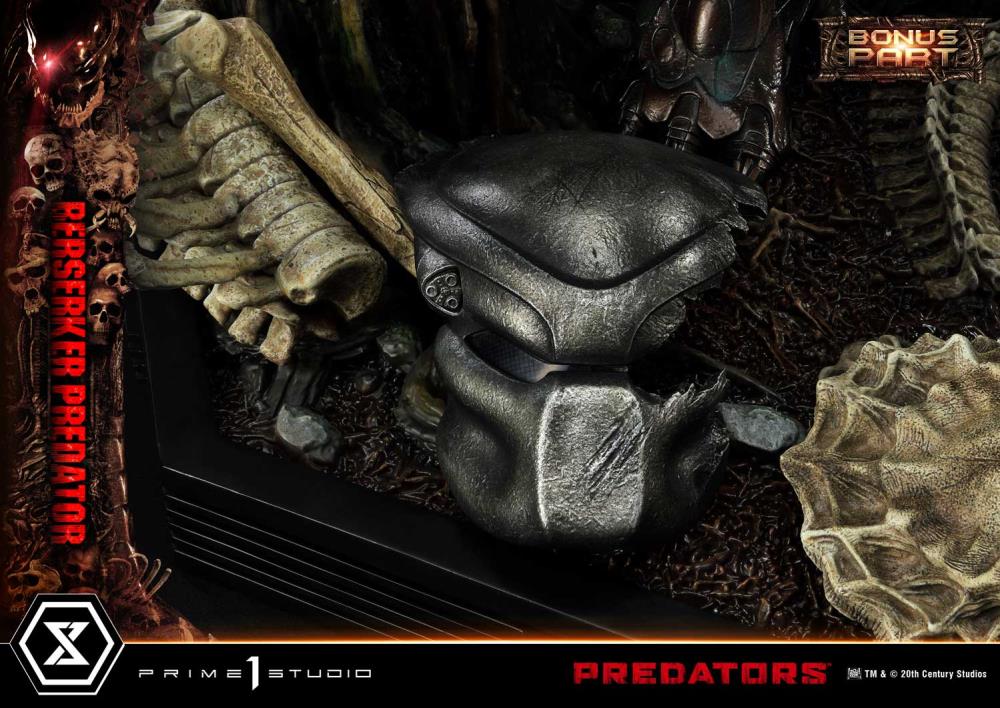 Predators Museum Masterline Berserker Predator (Deluxe Ver.) 1/3 Scale Statue (With Bonus) Gallery Image 29