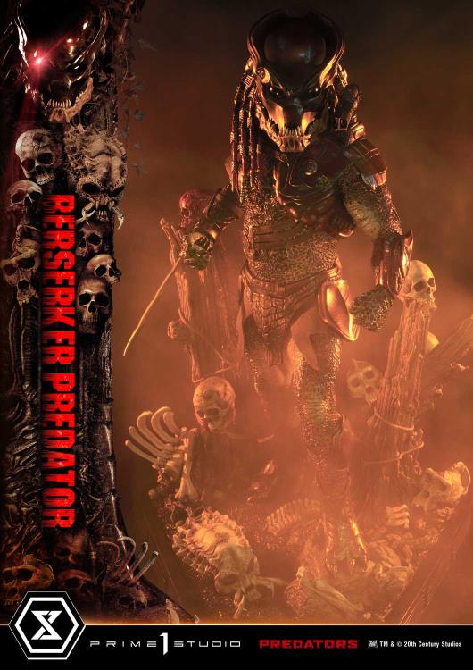 Predators Museum Masterline Berserker Predator (Deluxe Ver.) 1/3 Scale Statue (With Bonus) Gallery Image 100