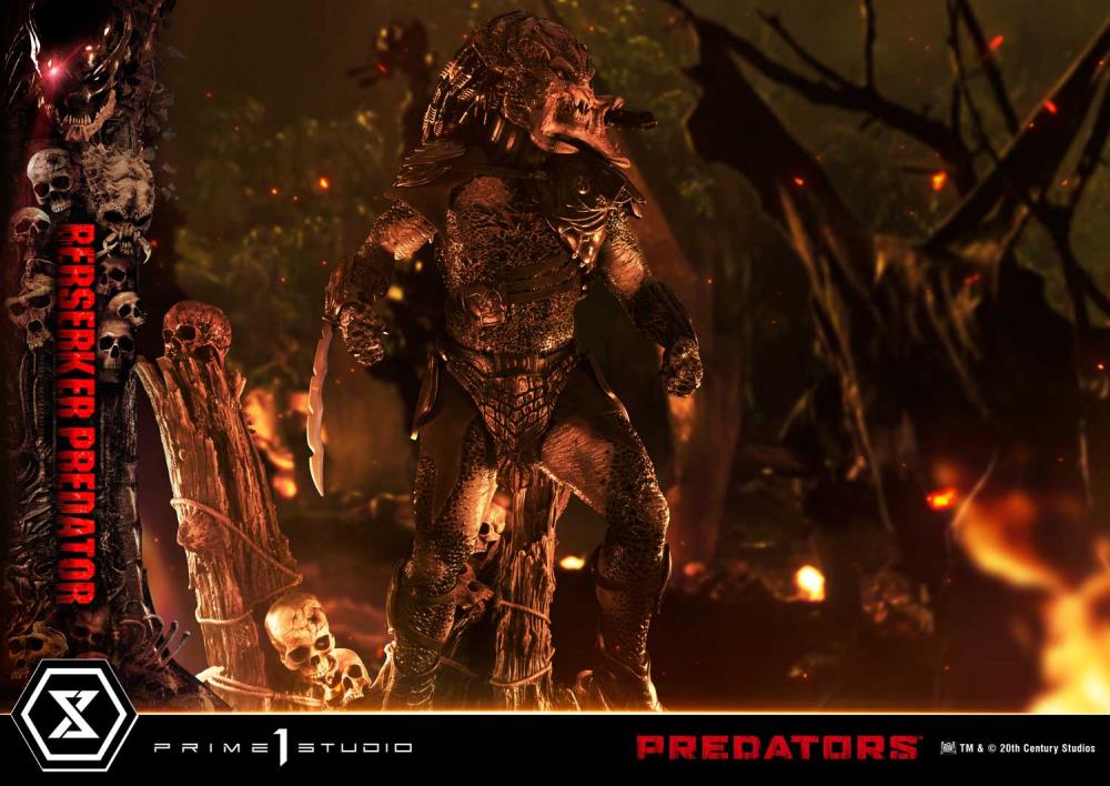 Predators Museum Masterline Berserker Predator (Deluxe Ver.) 1/3 Scale Statue (With Bonus) Gallery Image 87