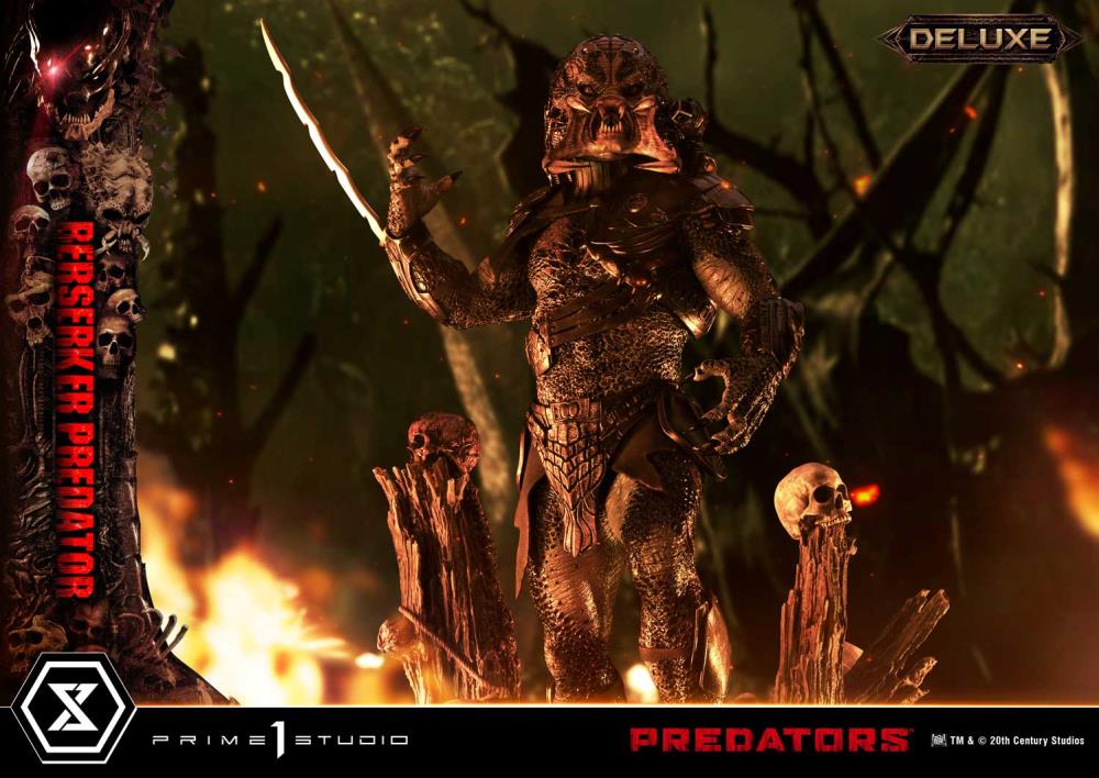 Predators Museum Masterline Berserker Predator (Deluxe Ver.) 1/3 Scale Statue (With Bonus) Gallery Image 76