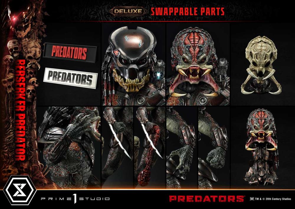Predators Museum Masterline Berserker Predator (Deluxe Ver.) 1/3 Scale Statue (With Bonus) Gallery Image 160