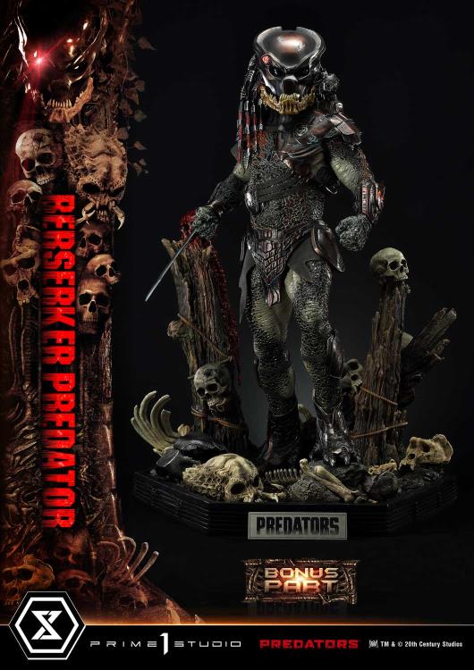 Predators Museum Masterline Berserker Predator (Deluxe Ver.) 1/3 Scale Statue (With Bonus) Gallery Image 3