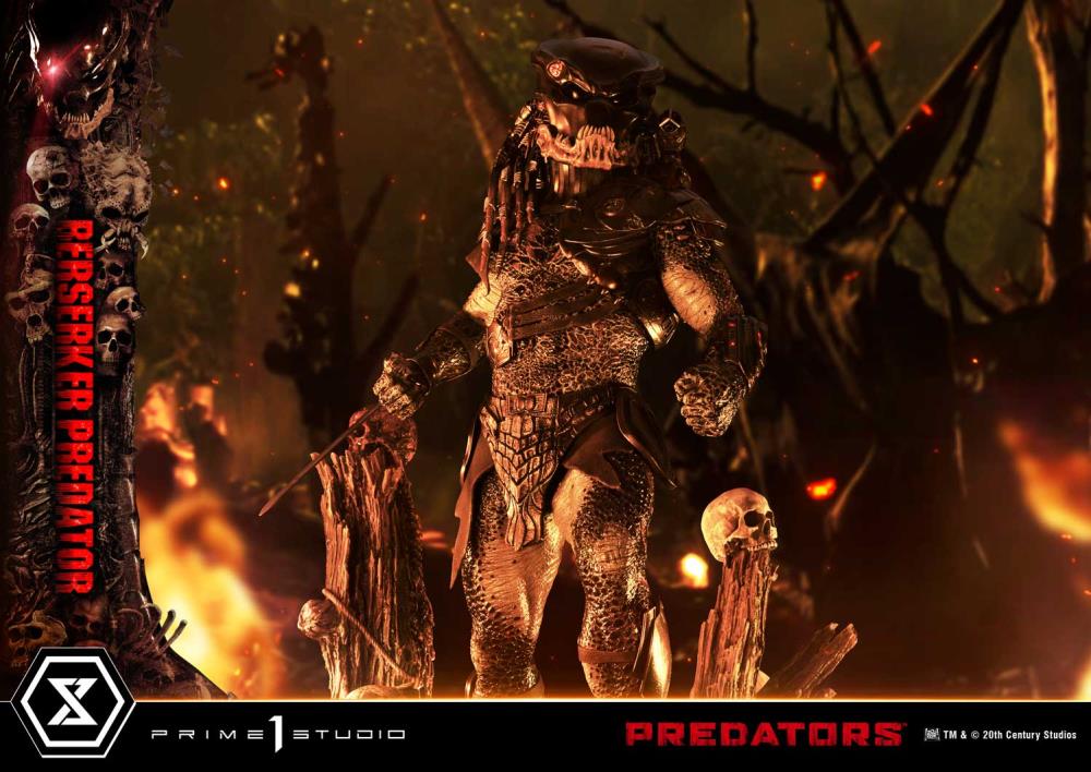 Predators Museum Masterline Berserker Predator (Deluxe Ver.) 1/3 Scale Statue (With Bonus) Gallery Image 75