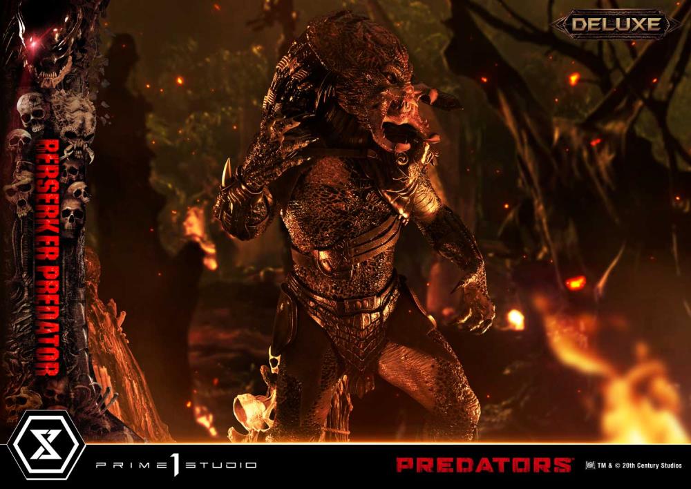 Predators Museum Masterline Berserker Predator (Deluxe Ver.) 1/3 Scale Statue (With Bonus) Gallery Image 86