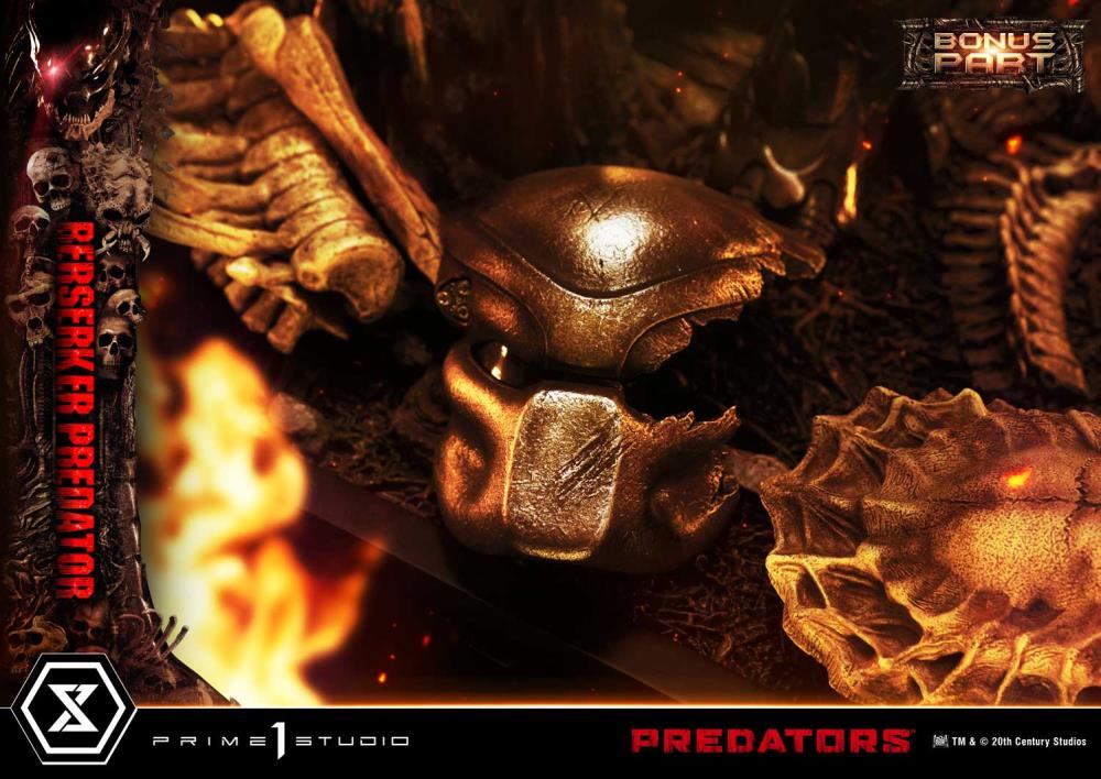 Predators Museum Masterline Berserker Predator (Deluxe Ver.) 1/3 Scale Statue (With Bonus) Gallery Image 28