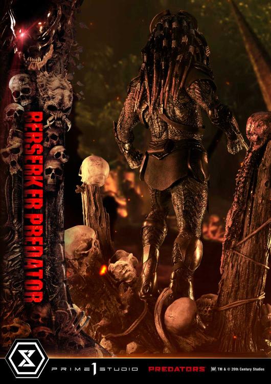 Predators Museum Masterline Berserker Predator (Deluxe Ver.) 1/3 Scale Statue (With Bonus) Gallery Image 103