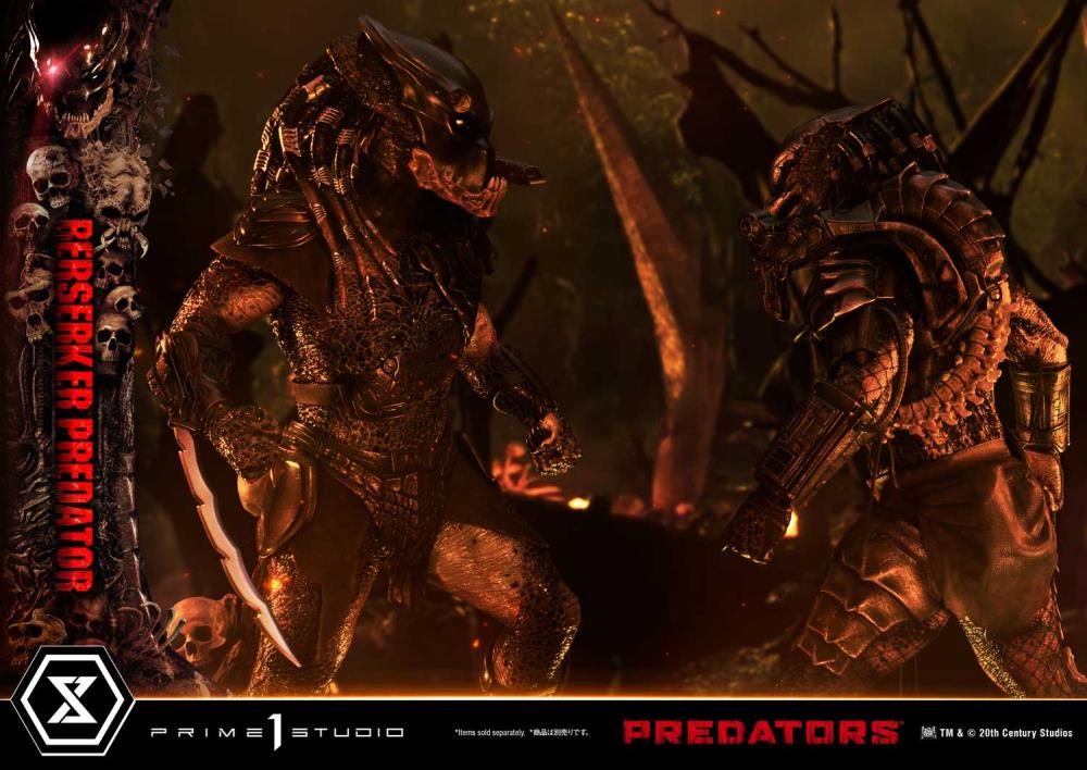 Predators Museum Masterline Berserker Predator (Deluxe Ver.) 1/3 Scale Statue (With Bonus) Gallery Image 106