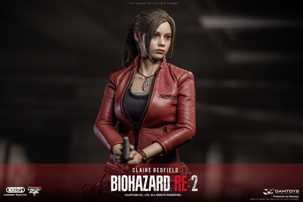 新品 BIOHAZARD クレアClassic ver. DAMTOYS Biohazard RE:2 Claire Redfield (Classic Ver. 2) 1/6 Scale Figure