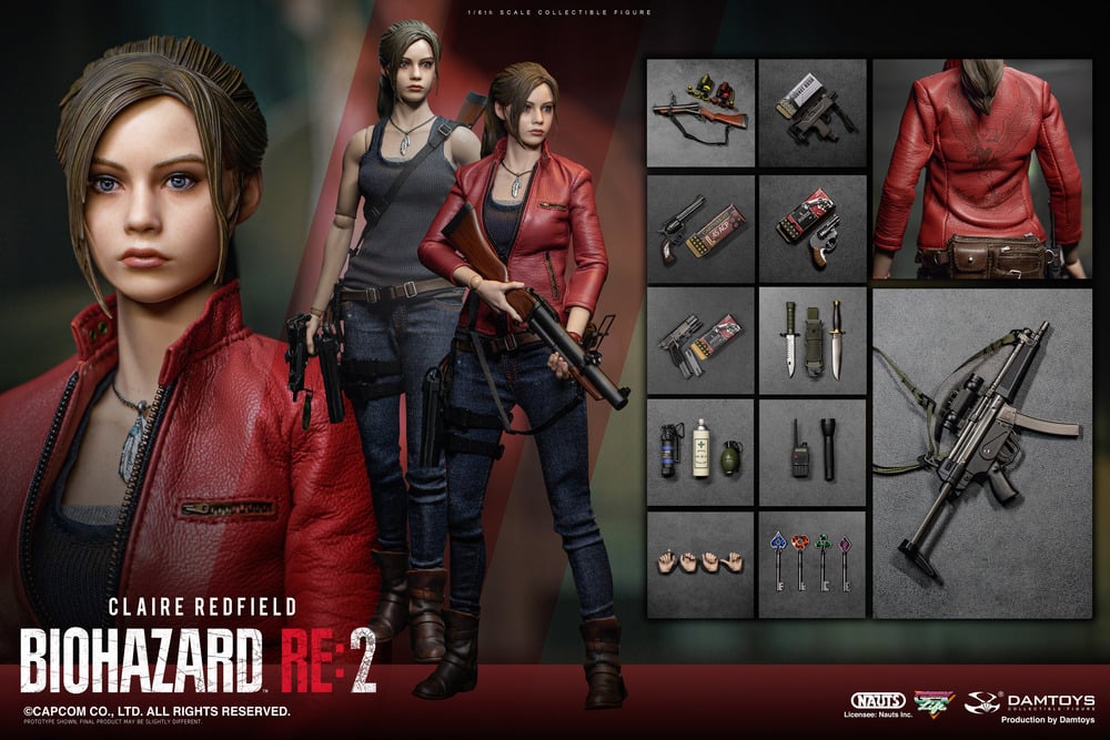 Biohazard RE:2 Claire Redfield (Classic Ver. 2) 1/6 Scale Figure (Japanese Ver.) Gallery Image 27