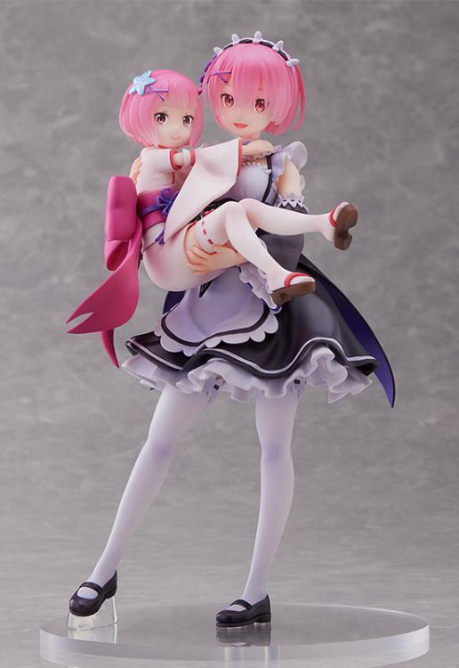 Re:Zero Starting Life in Another World S-Fire Ram & Childhood Ram 1/7 Scale Figure Gallery Image 7