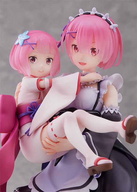 Re:Zero Starting Life in Another World S-Fire Ram & Childhood Ram 1/7 Scale Figure Gallery Image 10