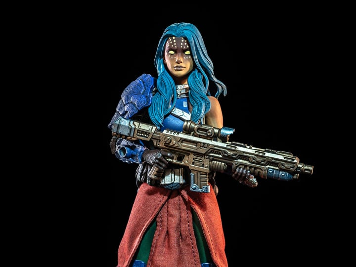 Cosmic Legions: Outpost Zaxxius Kalian Shunn Action Figure Gallery Image 1